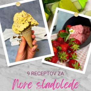 Zbirka receptov za prave sladolede